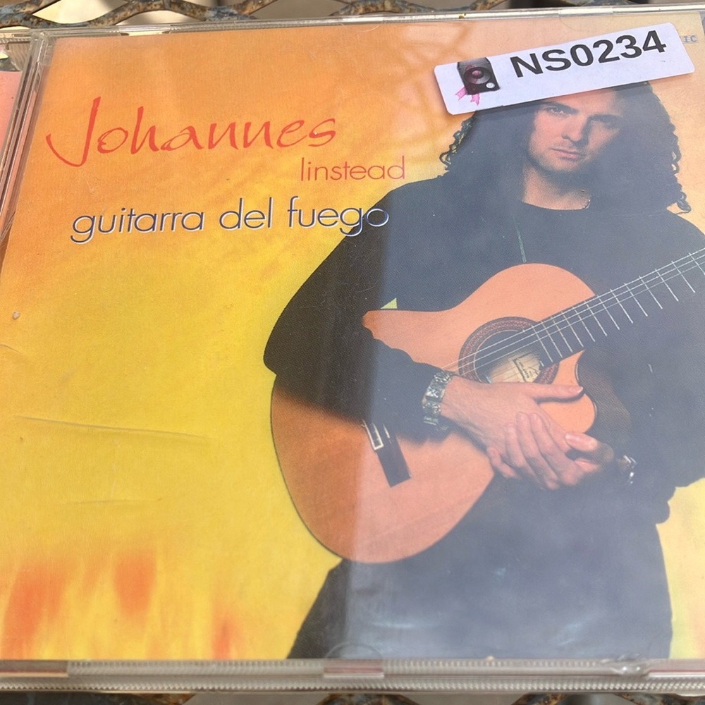 Johannes linstead guitarra del fuego